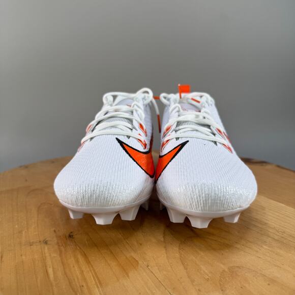 Nike Vapor Edge Speed 360 2 Men's Size 11 Football Cleats White Orange NEW - Picture 2 of 9